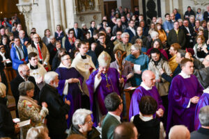 Dr. Felix Genn bei seinem letzten Gottesdienst als Bischof von Münster. (Foto: Bistum Münster)