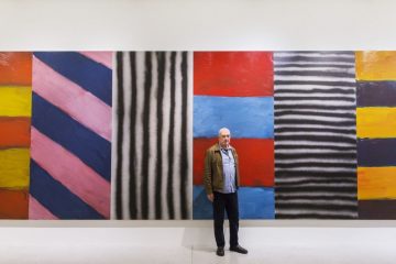 Sean Scully vor Blue Note, 2016, Privatbesitz © Sean Scully. (Foto: LWL|Hanna Neander)