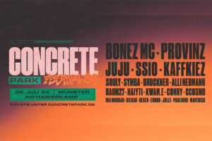 Das Line Up des "Concrete Park Festival" kann sich sehen lassen.