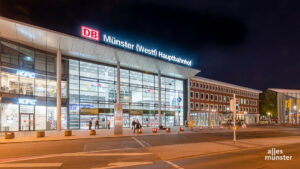 Am Wochenende wurden Beamte der Bundespolizei am Hauptbahnhof Münster gebissen, bespuckt und beleidigt. (Archivbild: Thomas M. Weber)