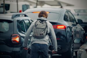 Laut der heute vorgestellten Verkehrsunfallstatistik gab es 2024 in Münster weniger verletzte Fahrradfahrer, aber ingesamt mehr Unfälle. (Symbolbild: Pexels / Soufiane Chafiq)