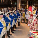 Die Stadtwache stellt sich in der Lobby des Atlantic Hotels auf. (Foto: Thomas Hölscher)