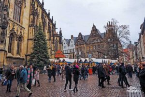 Ab dem 25. November haben der Lamberti-Weihnachtsmarkt sowie fünf weitere geöffnet. (Archivbild: Tessa-Viola Kloep)